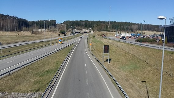Caverion modernising the telematic system on motorway E18 between Turku and Muurla in Finland