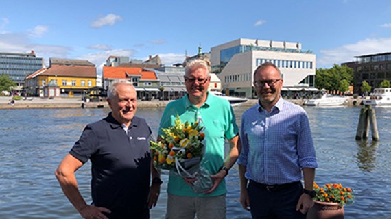 Over 50 years of well-being and fellowship – Rolf, Teuvo and Veli-Matti celebrate amazingly long careers at Caverion